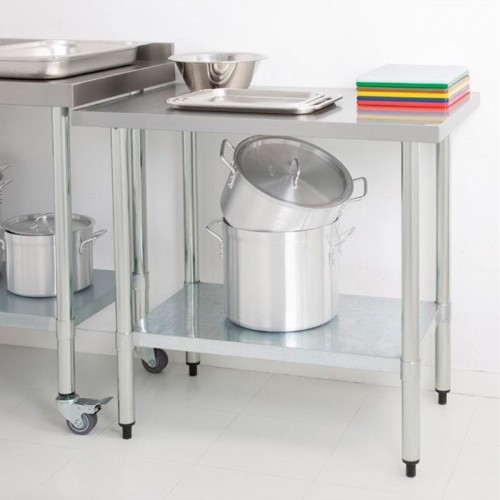 Comprar Mesa inoxidable para preparación 900mm Vogue T375 en Pepebar