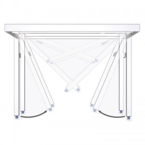 Comprar Mesa acero inox plegable con entrepaño Varias medidas Fricosmos en Pepebar