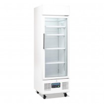 Nevera expositora con puerta de cristal de 218 litros Polar DM075