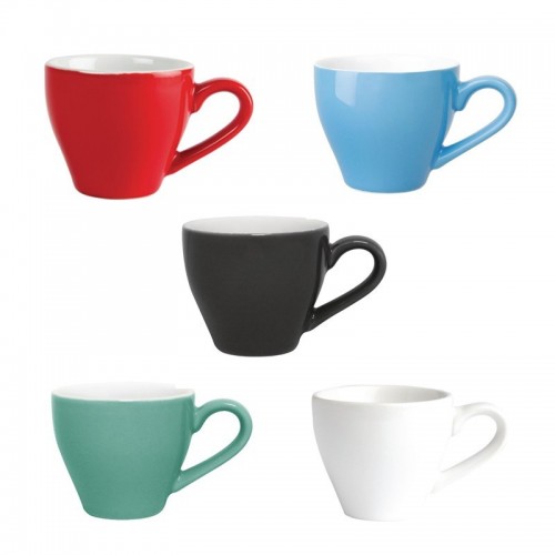 Comprar Tazas café solo 100 ml distintos colores 12 ud. GK070 en Pepebar