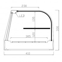 Vitrina expositora refrigerada 1 estante FR-150IE 1570 mm - Pepebar Vitrina expositora refrigerada 1 estante FR-150IE 1570 mm - Catálogo Vitrinas refrigeradas