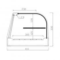 Vitrina de cristal refrigerada FR-200I 1920 mm - Pepebar Vitrina de cristal refrigerada FR-200I 1920 mm - Catálogo Vitrinas refrigeradas