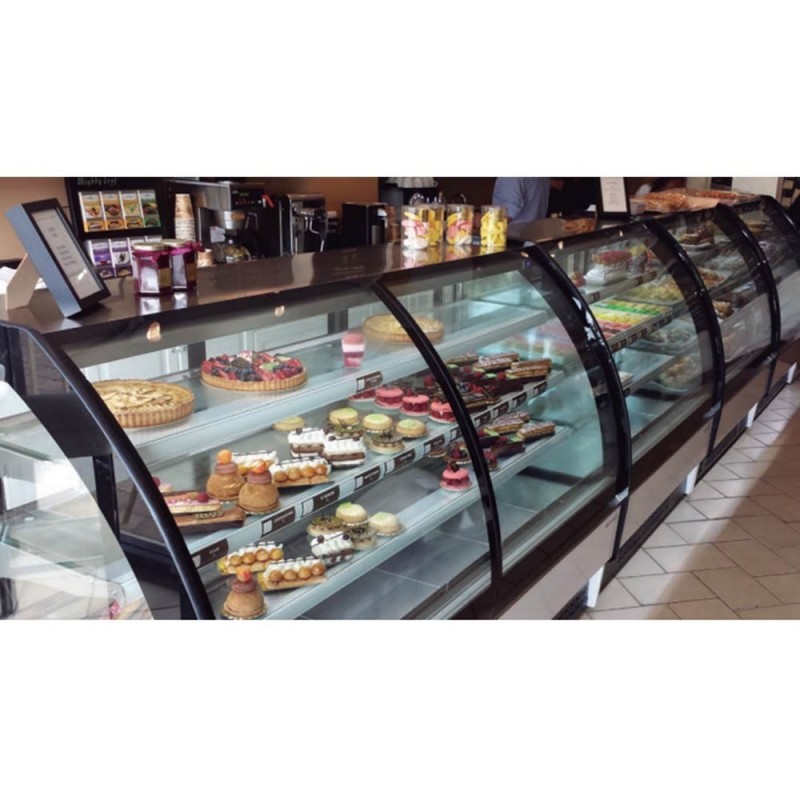 Vitrina expositora pastelería-cafetería INFVBR9R Comprar Vitrina expositora pastelería-cafetería INFVBR9R en Pepebar