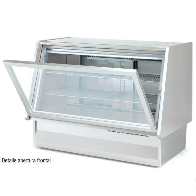 Comprar Vitrina refrigerada ancho 1300 y exterior de acero inoxidable VCC-9-13 en Pepebar