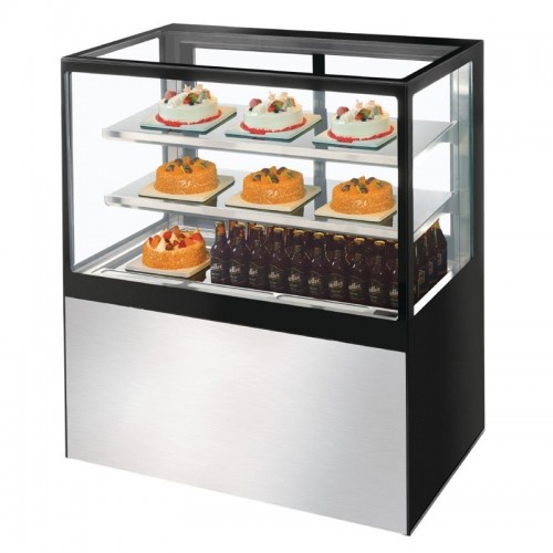 Comprar Vitrina pastelera refrigerada de cristal 385 litros DB951 en Pepebar