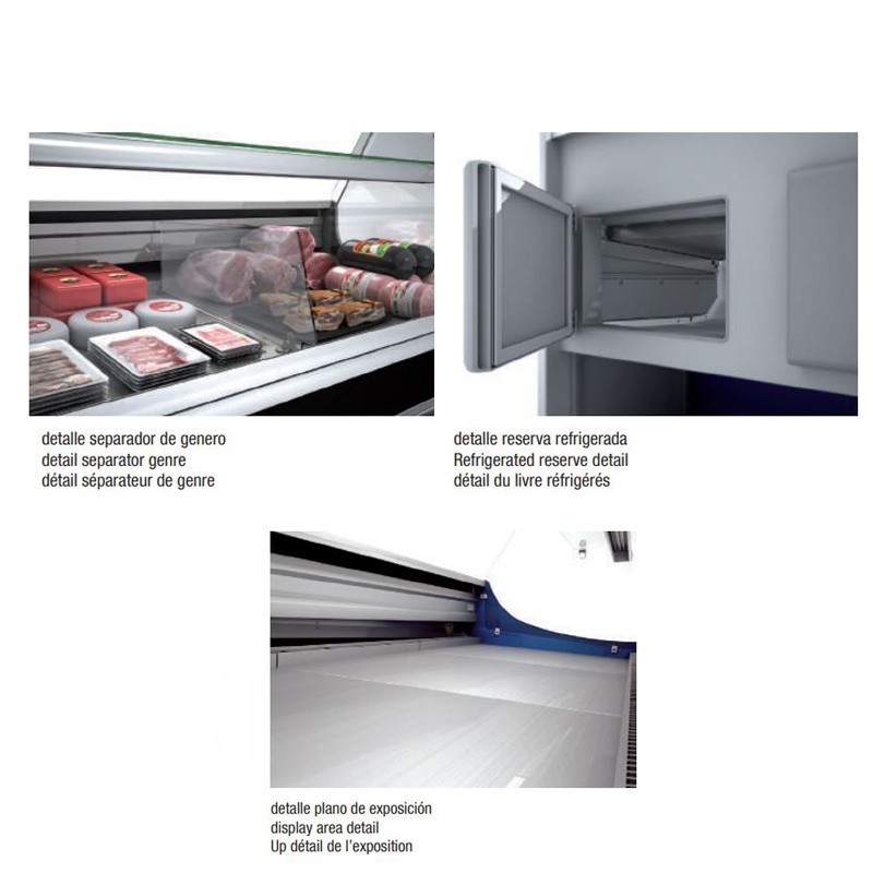 Vitrina refrigerada fondo 940 doble cristal recto Docriluc Comprar Vitrina refrigerada fondo 940 doble cristal recto Docriluc en Pepebar
