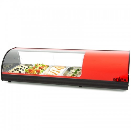 Comprar Vitrina refrigerada de tapas 4 GN 1/3 4VTG en Pepebar