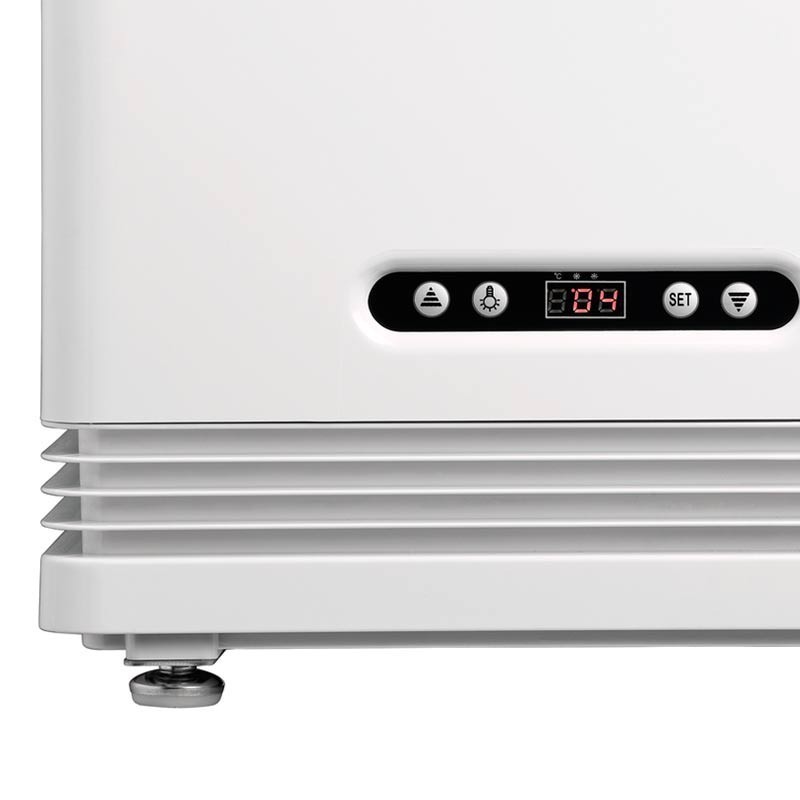 Comprar Minivitrina refrigerada 78 litros 4 lados de cristal Bartscher 700878G en Pepebar