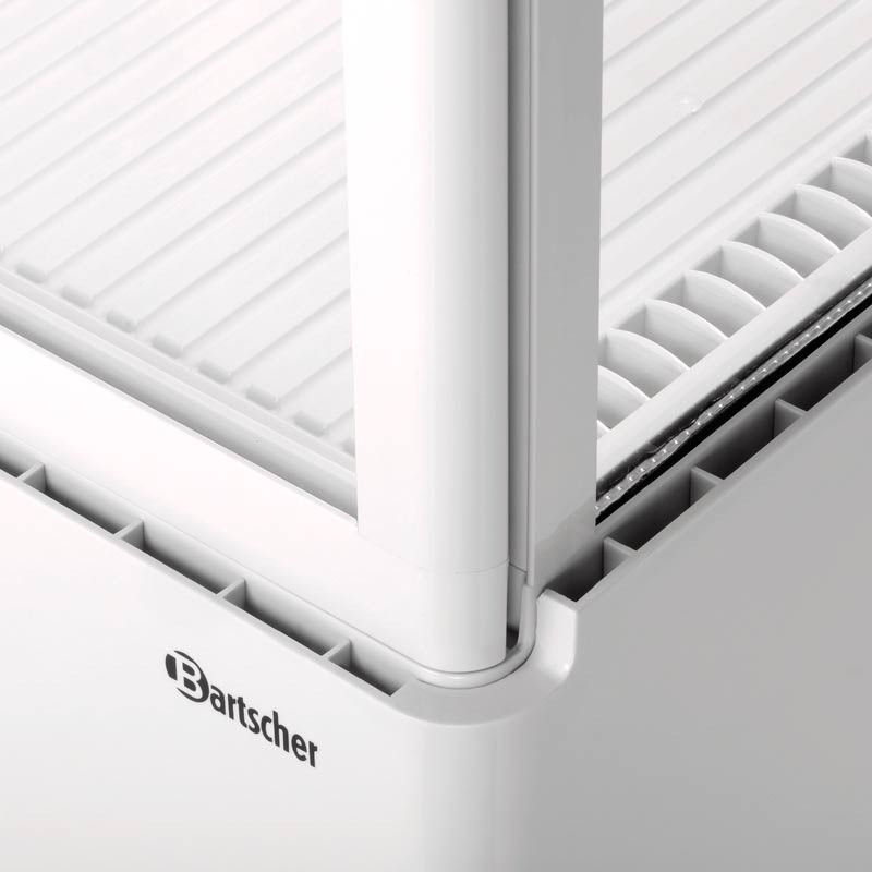 Comprar Minivitrina refrigerada 78 litros 4 lados de cristal Bartscher 700878G en Pepebar