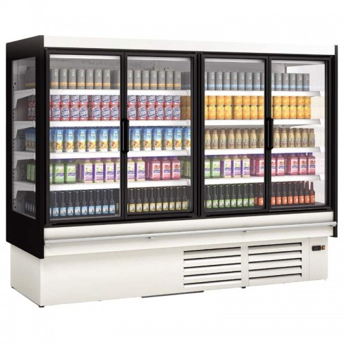 Vitrina expositora mural con puertas fondo 654 mm. Varias opciones de ancho y color Comprar Vitrina expositora mural con puertas fondo 654 mm. Varias opciones de ancho y color en Pepebar