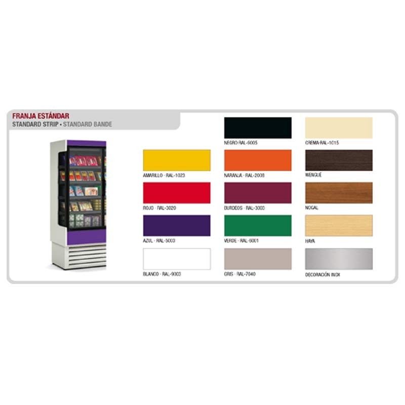Vitrina expositora mural con puertas fondo 654 mm. Varias opciones de ancho y color Comprar Vitrina expositora mural con puertas fondo 654 mm. Varias opciones de ancho y color en Pepebar