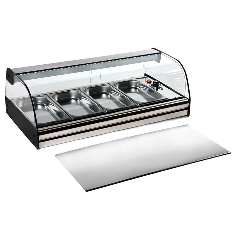 Comprar Vitrina de tapas calientes con cubetas GN 1/3 Varias medidas y opciones CA en Pepebar