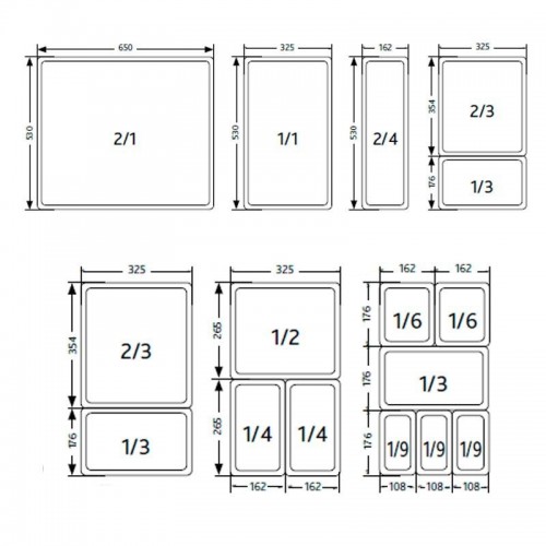 Comprar Vitrina de tapas calientes con cubetas GN 1/3 Varias medidas y opciones CA en Pepebar