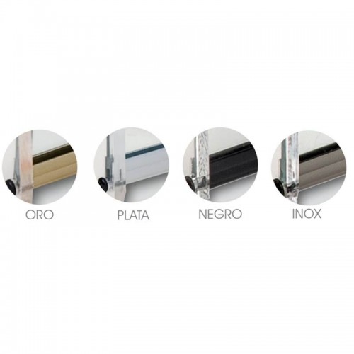 Comprar Vitrina neutra curva metacrilato y cristal VC Varias medidas y colores VG en Pepebar