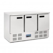 Refrigerador bajo mostrador 3 puertas 368 litros Polar G622