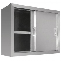 Armario de pared de acero inoxidable Vogue CE150 - Pepebar Armario de pared de acero inoxidable Vogue CE150 - Catálogo Armarios de pared y suelo