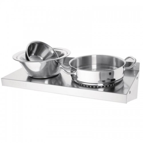 Comprar Balda para cocina de acero inox 600mm Vogue Y749 en Pepebar