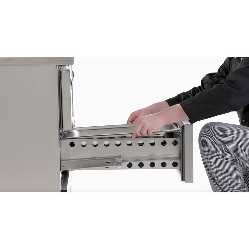 Comprar Bajo mostrador frigorífico compacto 4 puertas 240 litros Polar U638 en Pepebar