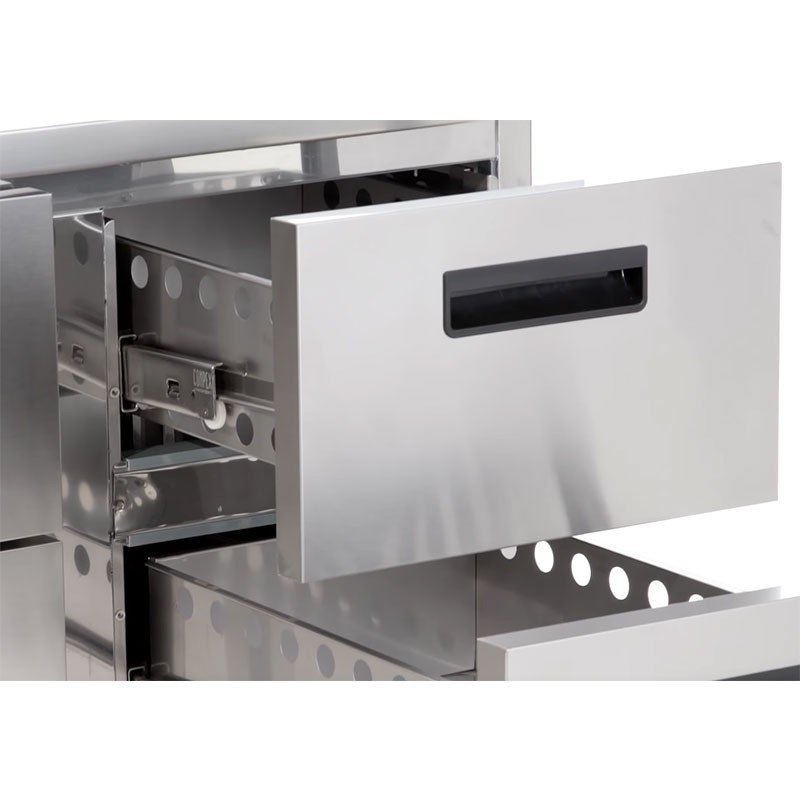 Comprar Bajo mostrador frigorífico compacto 4 puertas 240 litros Polar U638 en Pepebar