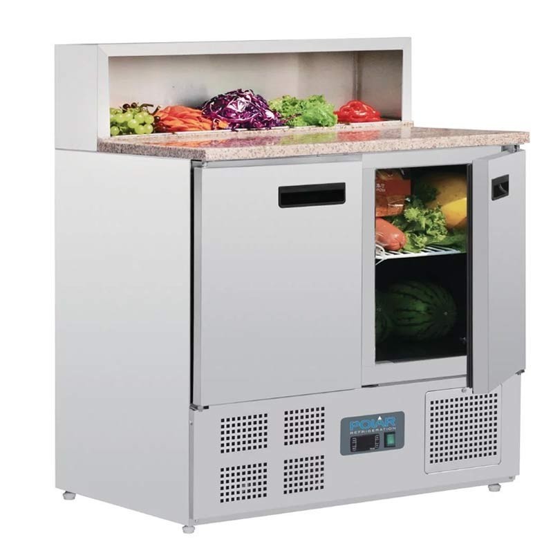 Comprar Mostrador de preparación de pizza refrigerado 288 litros Polar G603 en Pepebar