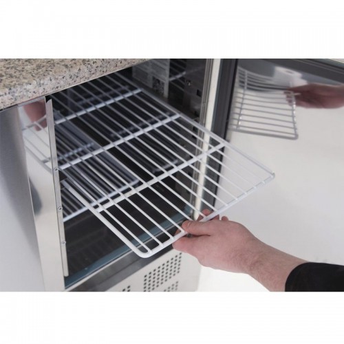 Mostrador de preparación ensaladas/pizzas 3 puertas Polar CN267 Comprar Mostrador de preparación ensaladas/pizzas 3 puertas Polar CN267 en Pepebar