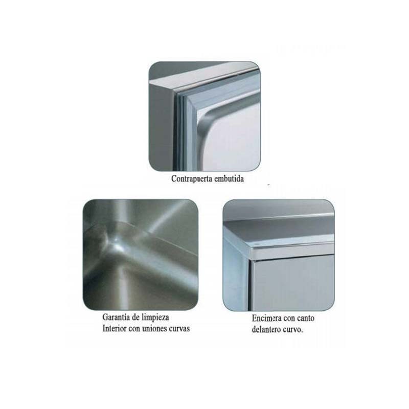 Comprar Bajo mostrador frigorífico fondo 600 distintas medidas y capacidades en Pepebar