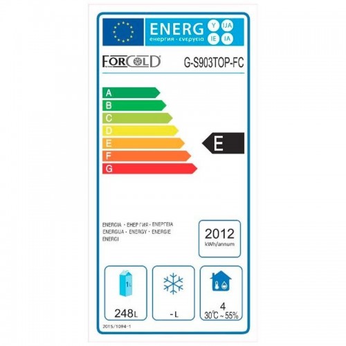 Comprar Bajo mostrador frigorifico 3 puertas 368 L Fimar G-S903TOP-FC en Pepebar