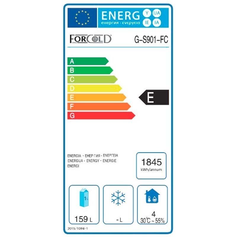 Comprar Bajo mostrador frigorífico 2 puertas 240 L Fimar G-S901-FC en Pepebar
