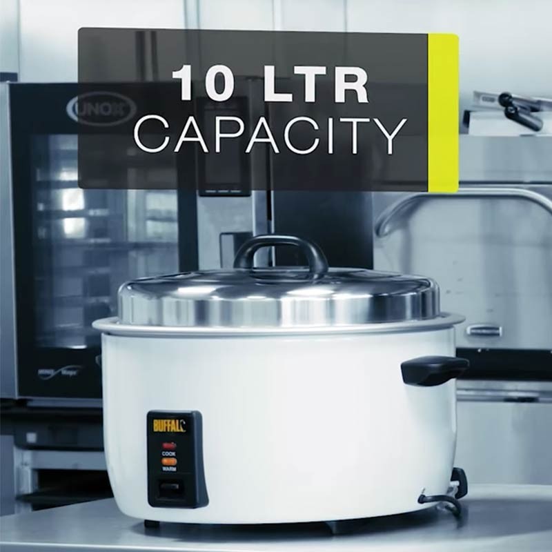 Comprar Arrocera eléctrica 23 litros Buffalo  CB944 en Pepebar