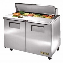 Mostrador de preparación True 2 puertas 340 litros TSSU-48-12 CC234 - Pepebar Mostrador de preparación True 2 puertas 340 litros TSSU-48-12 CC234 - Catálogo Bajo mostrador y mesas
