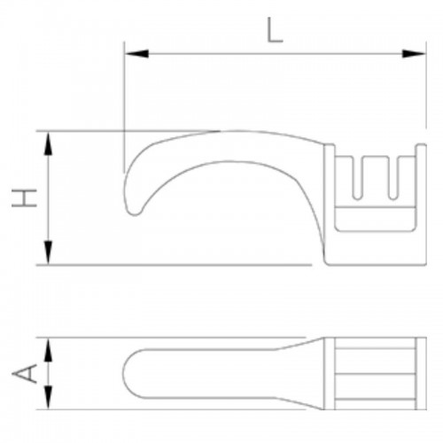 Comprar Afilador de cuchillos manual de sobremesa Arcos 448310 en Pepebar
