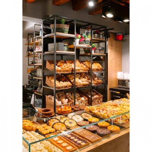 Comprar Panera rectangular de mimbre natural laterales rectos PANMIMBRENAT108 en Pepebar