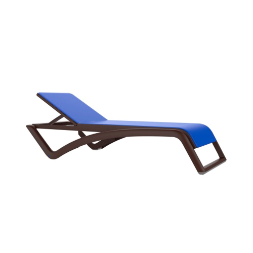 Comprar Tumbona apilable wenge textil en varios colores 2u Resol TSKY1 en Pepebar