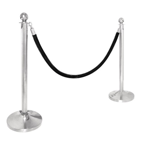 Comprar Poste Barrera S651 color cromado y dorado en Pepebar