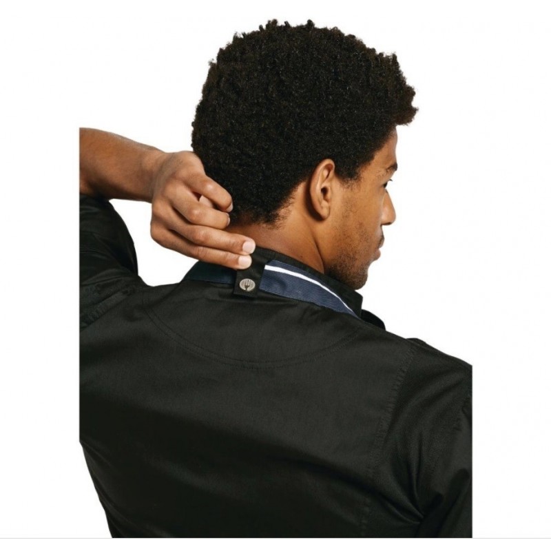 Chaquetilla cocina Chef Springfield manga corta negra B472-L Comprar Chaquetilla cocina Chef Springfield manga corta negra B472-L en Pepebar