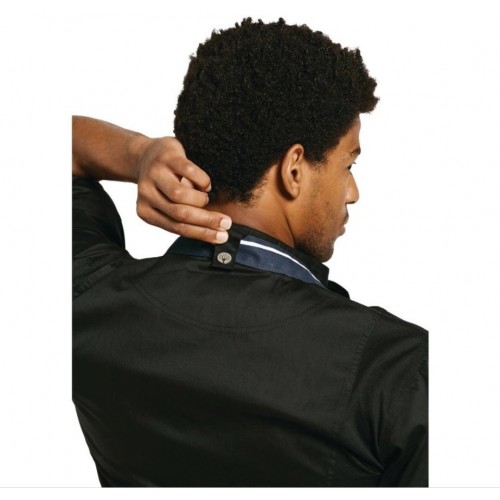 Chaquetilla cocina Chef Springfield manga corta negra B472-L Comprar Chaquetilla cocina Chef Springfield manga corta negra B472-L en Pepebar