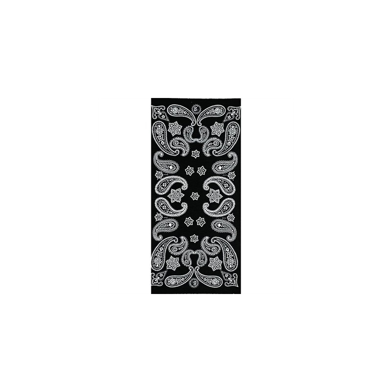 Comprar Pañuelo cocina Buff motivo cashmere negro A289 en Pepebar