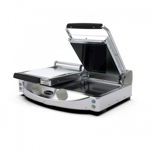 Comprar Plancha doble manual SpidoCook con superficie de vitrocerámica lisa SP020P en Pepebar