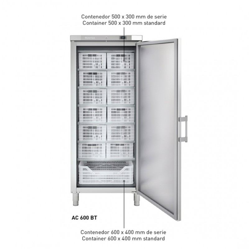 Armario congelador catering 542L 1 puerta Infrico AC600BT Comprar Armario congelador catering 542L 1 puerta Infrico AC600BT en Pepebar