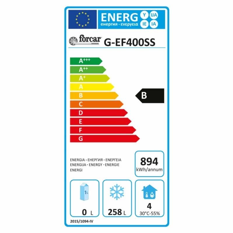 Comprar Armario congelador ECO 340L color inox FIMAR G-EF400SS en Pepebar