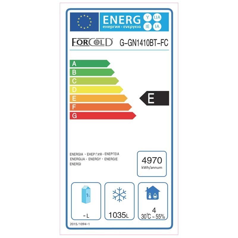 Comprar Armario congelador doble GN 2/1 de 1300 litros Fimar M-GN1410BT-FC en Pepebar