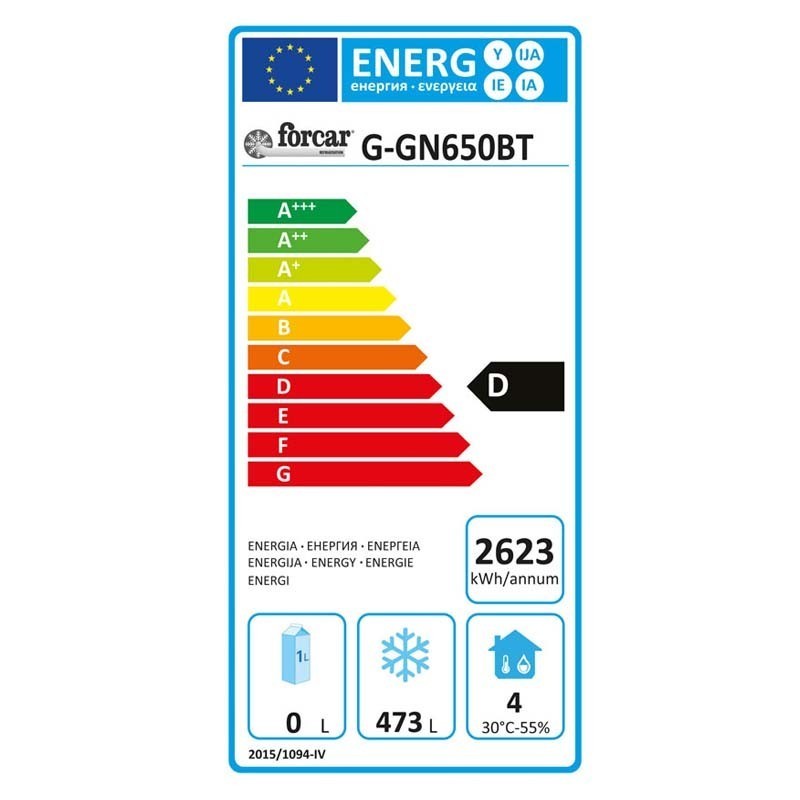 Armario congelador GN 2/1 de 650 Litros Fimar G-GN650BT Comprar Armario congelador GN 2/1 de 650 Litros Fimar G-GN650BT en Pepebar