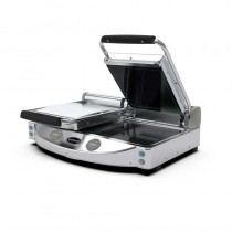 Plancha doble digital Spidocook con superficie de vitrocerámica lisa SP020E - Pepebar Plancha doble digital Spidocook con superficie de vitrocerámica lisa SP020E - Catálogo Plancha sandwichera de contacto
