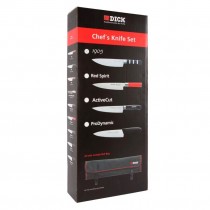 Chuchillos Dirck Red Spirit juego 5 piezas + estuche S902 - Pepebar Chuchillos Dirck Red Spirit juego 5 piezas + estuche S902 - Catálogo Cuchillos