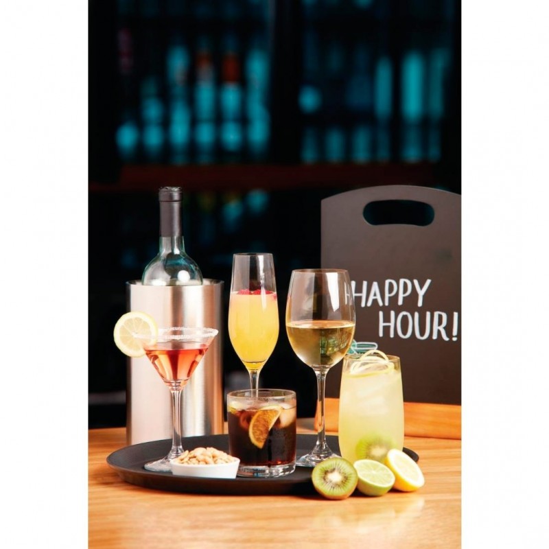 Vasos de cristal sin plomo de 285ml pack 6 unidades GF743 Comprar Vasos de cristal sin plomo de 285ml pack 6 unidades GF743 en Pepebar