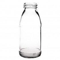 Mini botella de cristal para leche o bebidas 200ml 12 unidades CL141 - Pepebar Mini botella de cristal para leche o bebidas 200ml 12 unidades CL141 - Catálogo Jarras y botellas