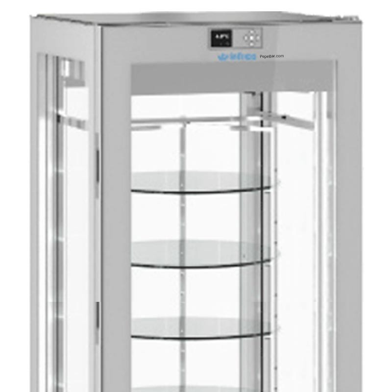 Comprar Armario expositor helad-pastel 6 estantes giratorios 65x65x190cm L06315L en Pepebar