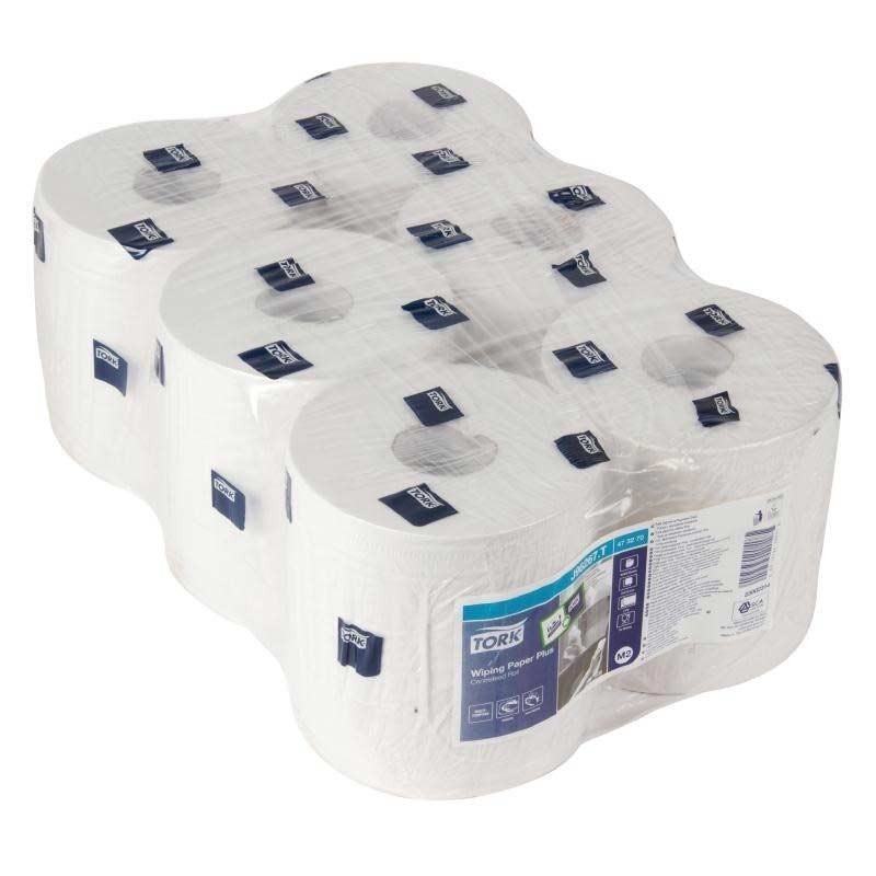 Comprar Rollo papel toalla mano mecha Tork blanco 157m 6ud CL128 en Pepebar
