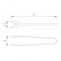 Pinza para servir de acero inoxidable - Pepebar Pinza para servir de acero inoxidable - Catálogo Pinzas cocina