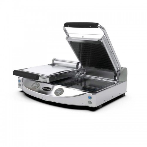 Comprar Plancha doble digital SpidoCook con vitrocerámica superior rayada SP020ER en Pepebar